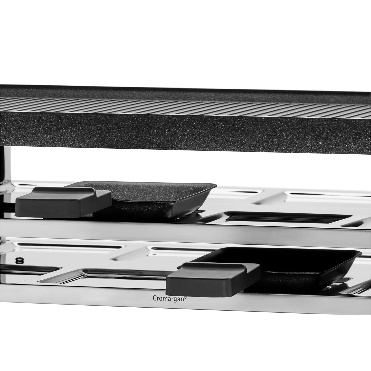 Raclette Grill 1500W – 8 Personas, Acero Inoxidable