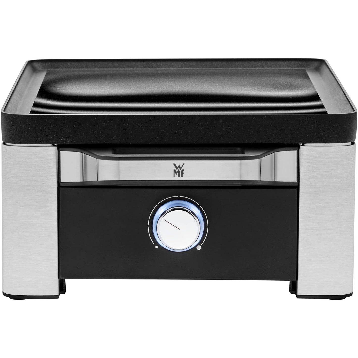 Raclette Grill 1500W – 8 Personas, Acero Inoxidable